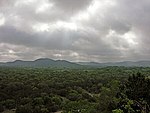 View of the Texas Hill Country, from Garner State Park, located in Uvalde County