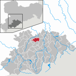 Gelenau/Erzgeb – Mappa