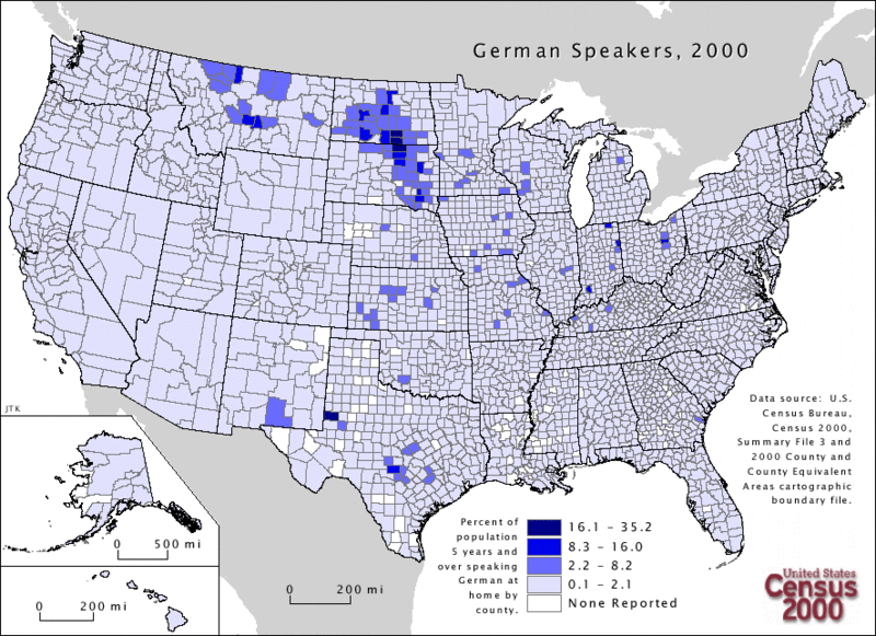 File:German language by country in the US.gif