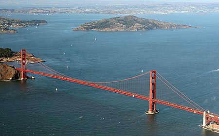 Golden Gate Bridge Aerial