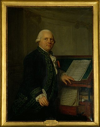 <span class="mw-page-title-main">François-Joseph Gossec</span> French composer and conductor (1734-1829)