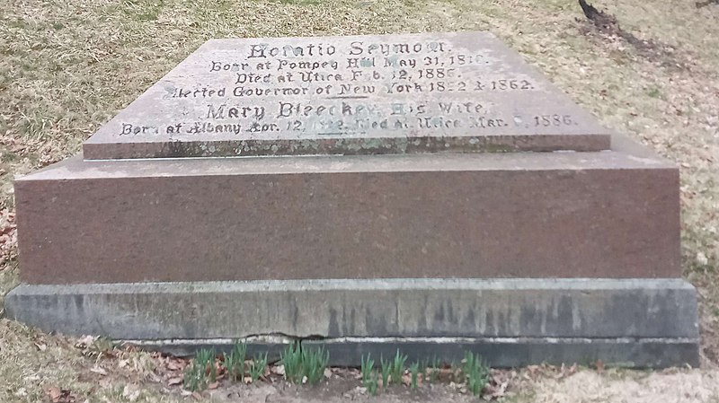 File:Governor Horatio Seymour Gravesite.jpg