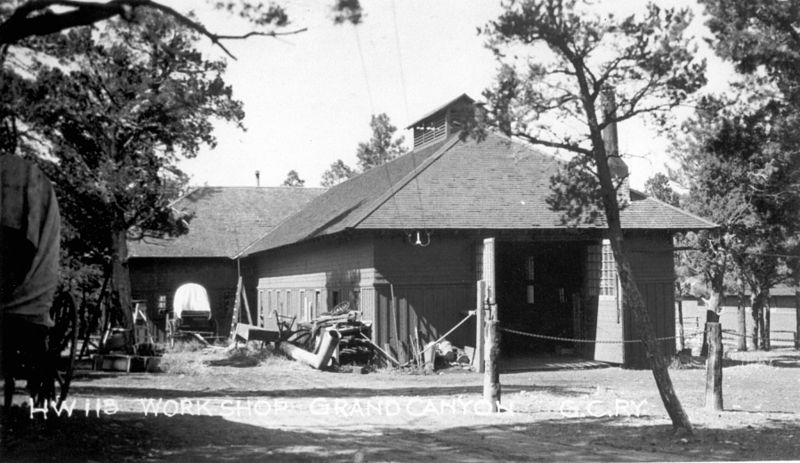 File:Grand Canyon National Park- Blacksmith- Saddle Shop (1915) -11988 (13230803044).jpg