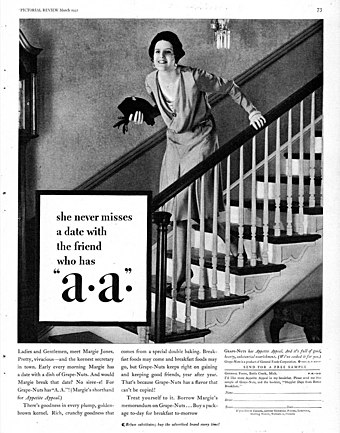 1931 ad published in Pictorial Review magazine