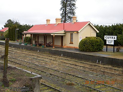 How to get to Guyra Railway Station with public transport- About the place