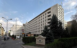 A Honvédelmi Minisztérium épülete Budapesten