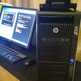 <span class="mw-page-title-main">HP Z</span> Series of workstation computer models