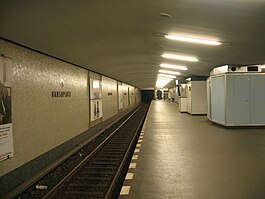 Hansaplatz, one of the stations of the U9
