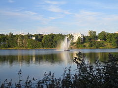 La baie de Töölönlahti.