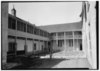 Historic American Buildings Survey, Arthur W. Stewart, Photographer March 14, 1936 INNER COURT, LOOKING WEST. - Ursuline Academy, 300 Augusta Street, San Antonio, Bexar County, TX HABS TEX,15-SANT,7-6.tif