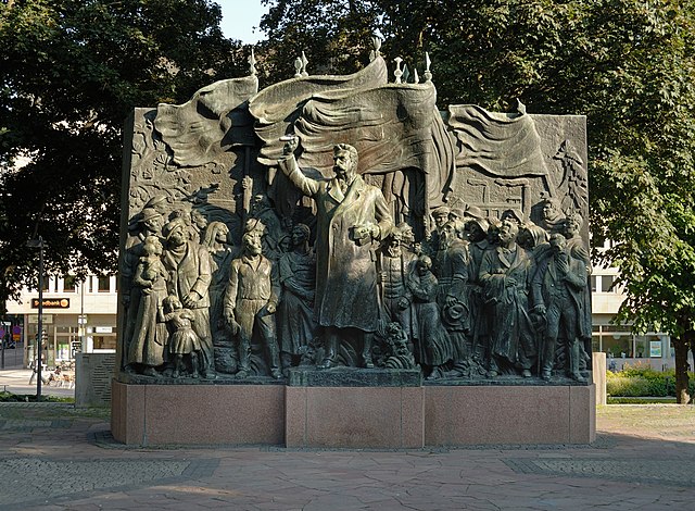 Monument to Branting at Stockholm