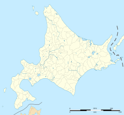 尾花岬在北海道的位置
