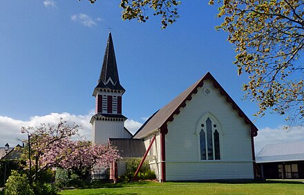 Holy's Innocent Anglican Church in Amberley, New Zealand