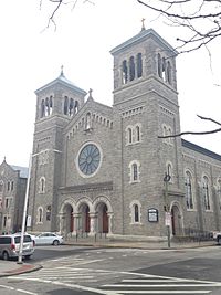 Holy Rosary Church in Upper Fell's Point, January 2016. Holy Rosary Church Baltimore.JPG