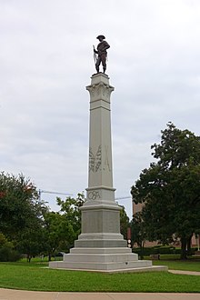 Hood'un Texas Brigade anıtı - Austin, Texas - DSC07598.jpg