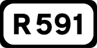 Дорожный щит R591}} 