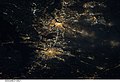 Washington, D.C. Metropolitan Area and Baltimore at night (view from ISS)