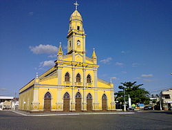 Catholic Church in downtown Itabaiana.