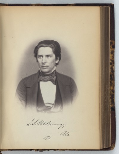 Jabez L.M. Curry, Representative from Alabama, Thirty-fifth Congress, half-length portrait LCCN2010649315.tif