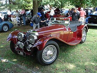 <span class="mw-page-title-main">SS Jaguar 100</span> Motor vehicle