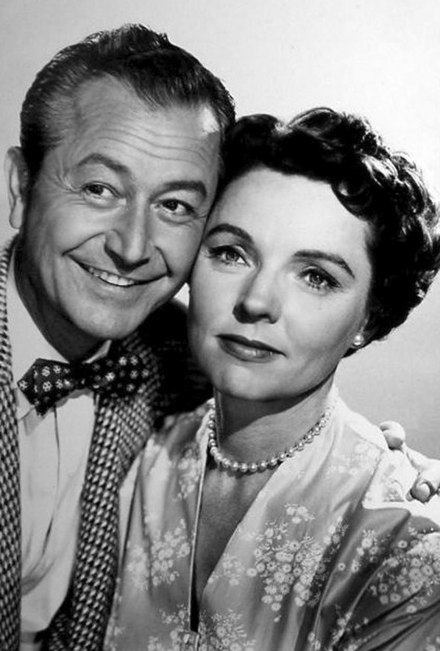 Robert Young and Jane Wyatt as Jim and Margaret Anderson