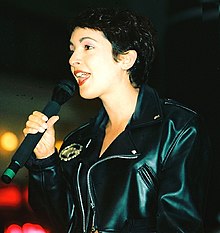 Jane Wiedlin 1988 in Philadelphia