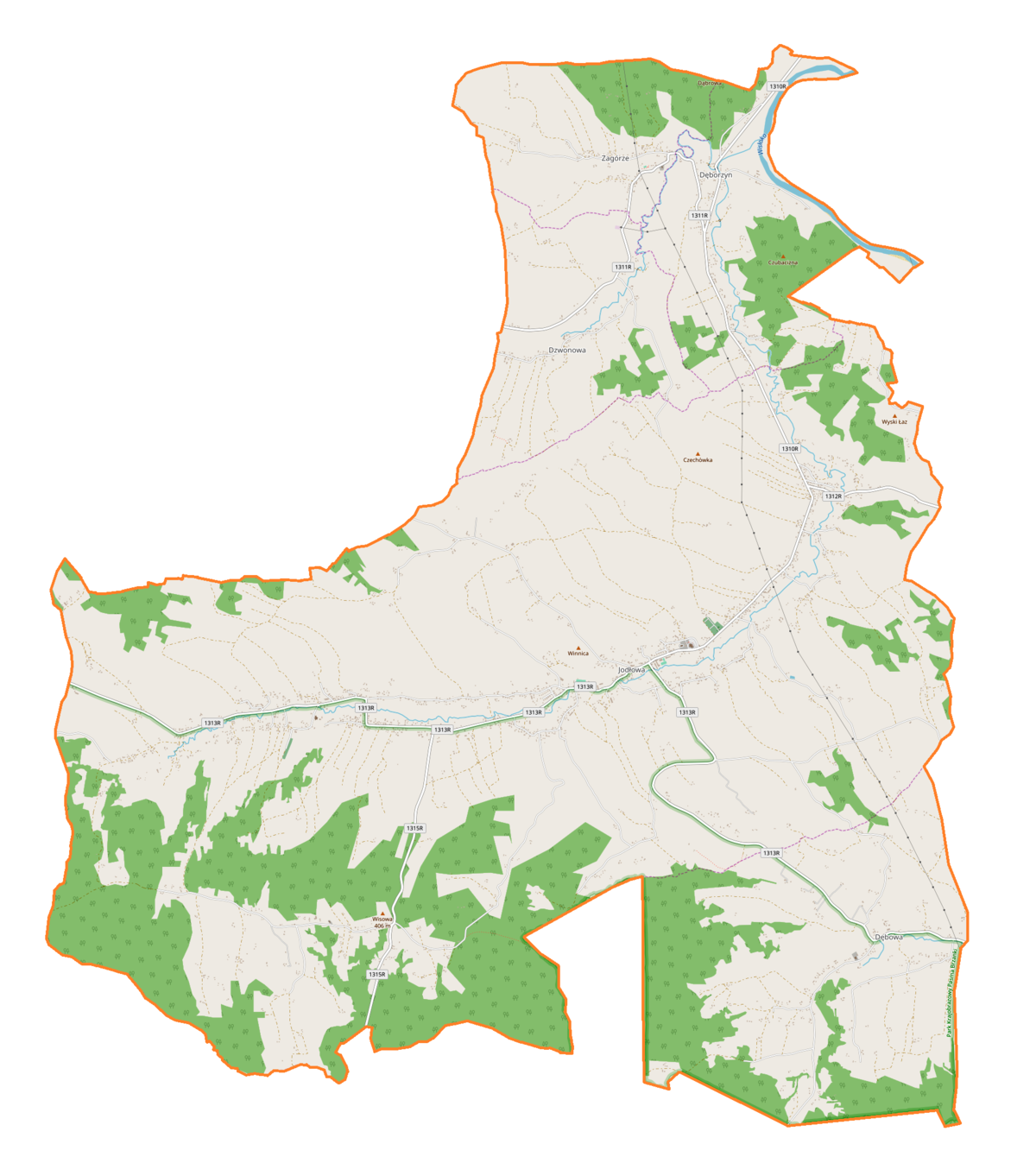 zagórze k warszawy mapa Zagórze (powiat dębicki) – Wikipedia, wolna encyklopedia