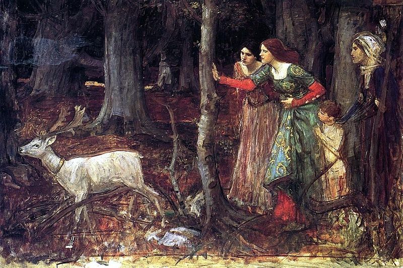 File:John William Waterhouse - The Mystic Wood.jpg