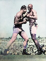 Johnson vs.Jeffries en Reno, Nevada