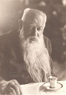 Josef Holeček (1909 - 1910). Photo by Ignác Šechtl.