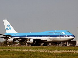 Самолёт компании KLM, аналогичный потерпевшему крушение