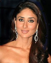 A picture of Kareena Kapoor, looking away from the camera.