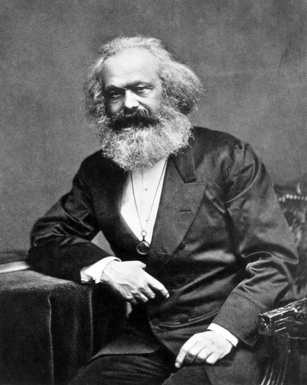 Karl Marx, author of Das Kapital (Das Kapital. Kritik der politischen Ökonomie) [Capital: A Critique of Political Economy].[24]