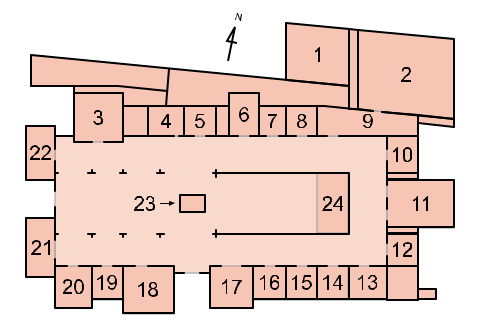File:Katedra na Wawelu - map with numbers.svg