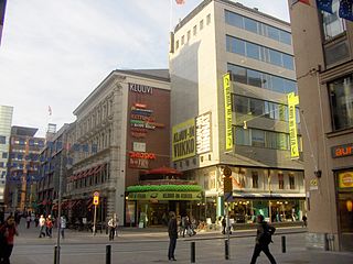 <span class="mw-page-title-main">Kluuvi shopping centre</span> Shopping mall in Helsinki, Finland