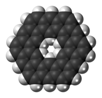 Modello molecolare del kekulene