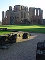 The hall of Kenilworth Castle.