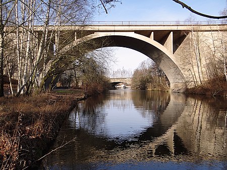 Kennel Echobrücke von Süden 2014