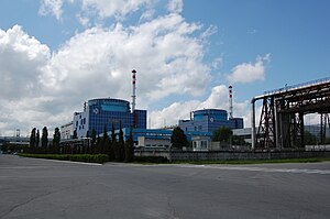 Unit 1 and 2 of the nuclear power plant