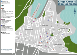 Mapa Australii, zaznaczona pozycja Woolloomooloo