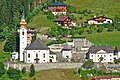 Kirche und Pfarrhaus Großarl