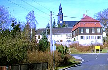 Kirche Michaelis mit Pfarrhaus und Wirtschaftsgebäude – Aufn. Fbr. 2008