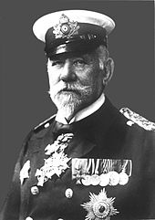 Admiral Hans von Koester, who would serve as the fleet commander aboard Kaiser Wilhelm II
for the majority of her active career Koester, Admiral Hans von, Agence Rol, BNF Gallica.jpg