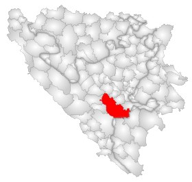 Konjic Municipality Location.svg