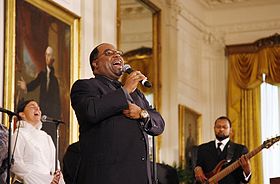 Kurt Carr and the Kurt Carr Singers perform at the White House.jpg
