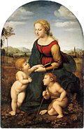 Raphaël - La Belle Jardinière1505-1508, Musée du Louvre.