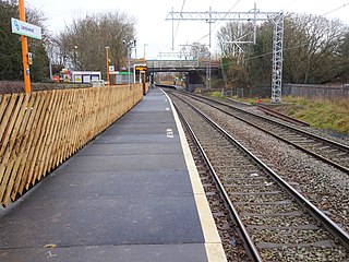 <span class="mw-page-title-main">Landywood railway station</span>Railway station in Staffordshire,England