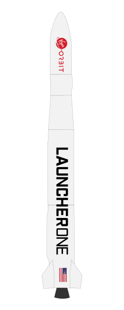 LauncherOne launch vehicle from Virgin Orbit