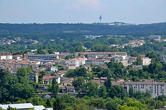 Le quartier du Sablard et Boisseuil (sud-est).