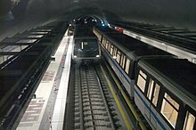 Rolling stock of the Algiers Metro Le metro dAlger lance une operation portes ouvertes (6008838810).jpg